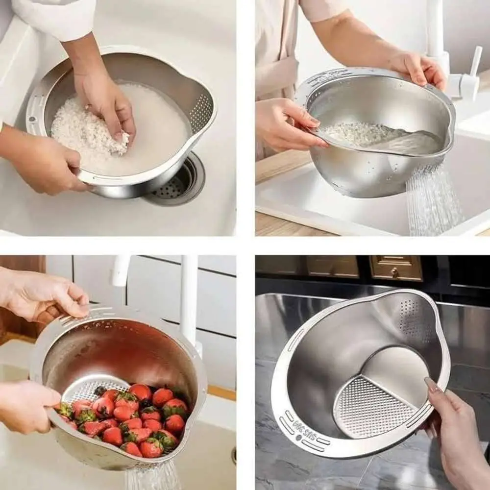 2-in-1 Washing & Strainer Bowl