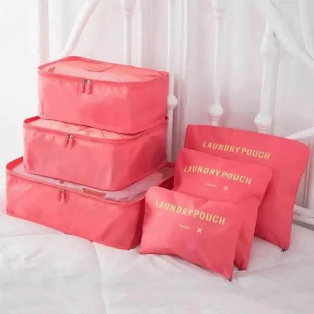 6 Pcs Travel Clothes Organizer