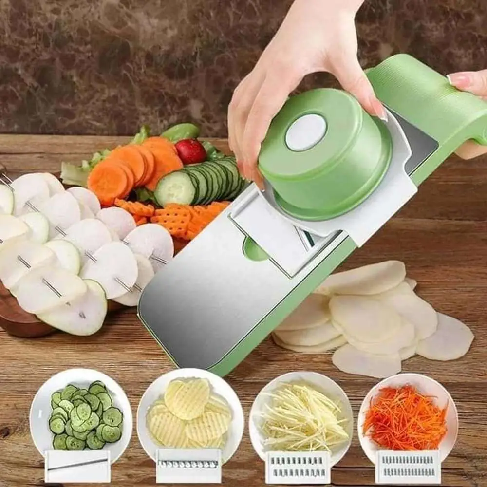 5 In 1 Stainless Steel Multifunctional Slicer